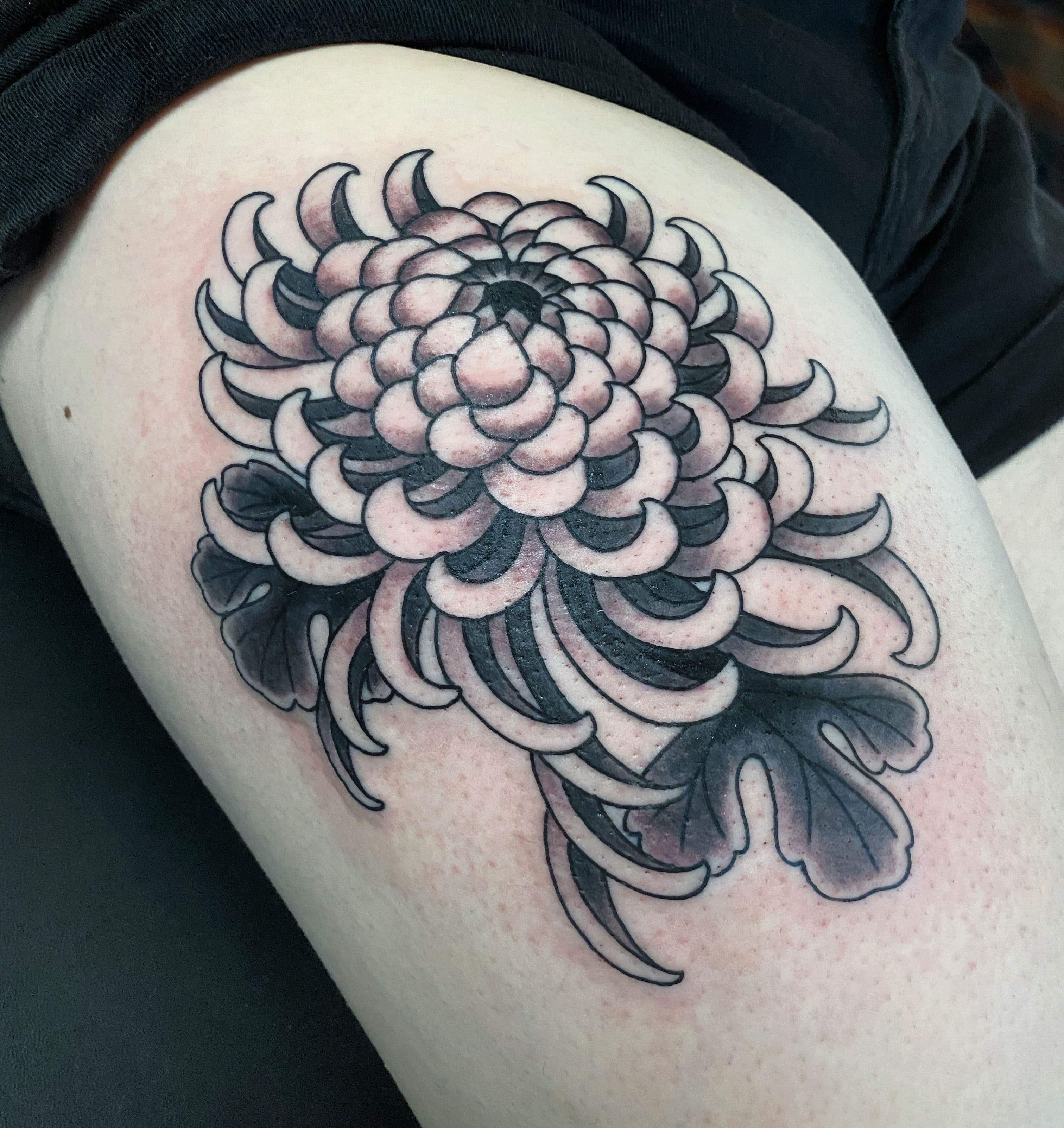 peony tattoo